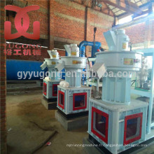 Yugong certificat CE 6mm compriment le moulin à granulés de bois